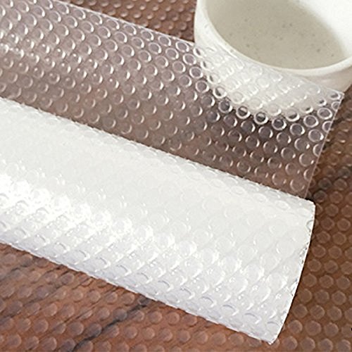 tinsay EVA Can Be Cut Refrigerator Pad Cupboard Cabinet Shelf Drawer Liner Antifouling Mildew Moisture Absorption Pad Non-Slip Mat - Thumbnail 5
