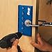 Kreg KMA3200 Hardened Steel Shelf Pin Hole Drilling Jig, 2-Pack