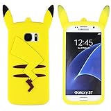 Galaxy s7 pikachu case, pokemon Pikachu style case for galaxy s7, Galaxy s7 pokemon go case