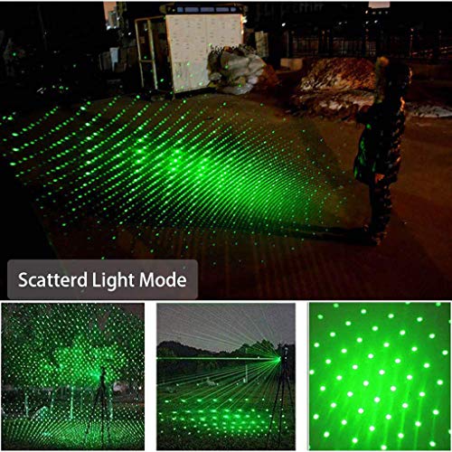 Anddicek Green Lighting Pointer Flashlight, Led Waterproof Handheld Flashlight for Camping Biking Hiking Outdoor - Thumbnail 3