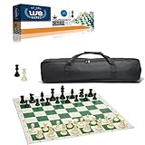 WE Games Complete Tournament Chess Set – Plastic