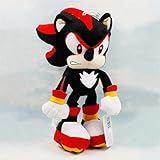 Sonic the Hedgehog Plush 11.8 Inch / 30cm Shadow Black Doll Stuffed Animals Figure Soft Anime Collection Toy