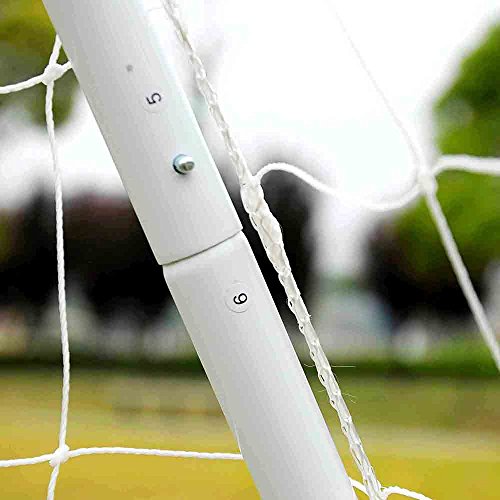 12' x 6' Powder Coated steel Tube Soccer Goal Training Set