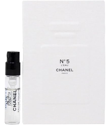 Amazon.com : CHANEL No 5 L'EAU EDT Spray Perfume Samples 0.05oz