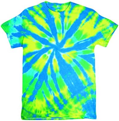 Cut Spiral Unisex Adult Tie Dye T-Shirt Tee
