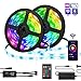 LED Strip Lights, TATUFY WiFi 32.8ft/10M 300LEDs Color Changing Rope Lights 5050 RGB Light Strips with Alexa Google APP Controller, Waterproof Tape Lights Sync with Music Apply for Home Kitchen