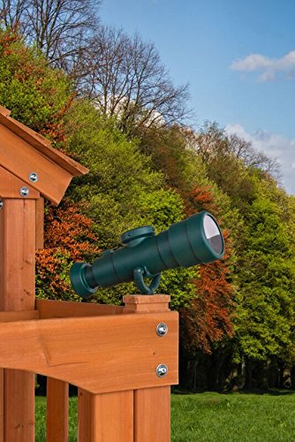 Creative Cedar Designs Playset Telescope Accessory- Green, One Size - Thumbnail 2