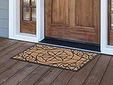 MILLIARD Eco-Friendly Decorative Coco Coir Outdoor Entrance Doormat - 18in.x30in.