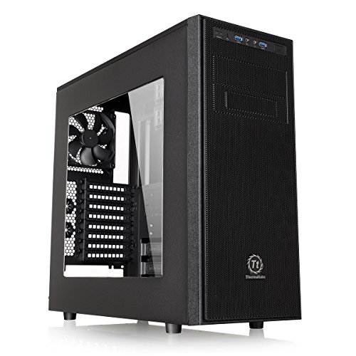 Gabinete Thermaltake Versa H34 Black - Janela Lateral em Acrílico - CA-1C9-00M1WN-00