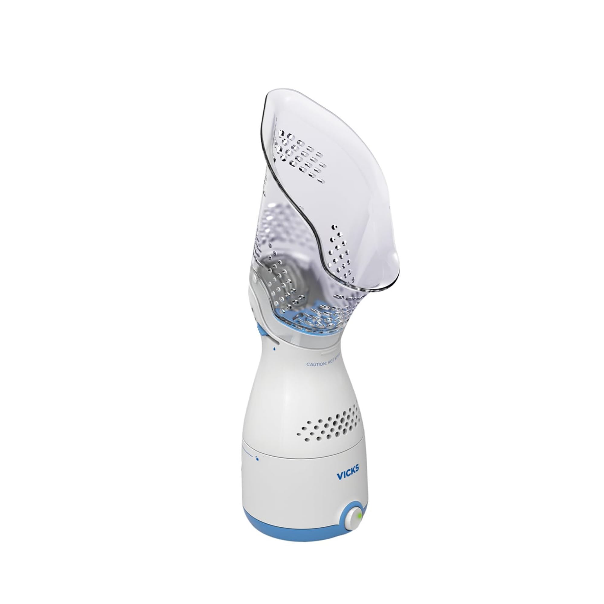 Vicks Sinus Inhaler - Non-Medicated Steam Relief for Allergies, Congestion, Cough & Colds, Vocal Steamer, Soothes Nasal & Throat Passages, Works with VapoPads (1 Included)