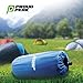 Sleeping Pad Camping Air Mattress - includes Soft, Comfortable Sleep Mask - Ultralight Sleeping Mat Ideal for Backpacking, Hiking, Fishing, Travel and All Outdoor Adventures for Kids, Adult Men, Women
