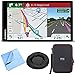 Garmin RV 770 NA LMT-S RV GPS Navigator for Camping w/Dash Mount + Case Bundle Includes Universal GPS Navigation Dash-Mount, PocketPro XL Hardshell Case and Cleaning Cloth