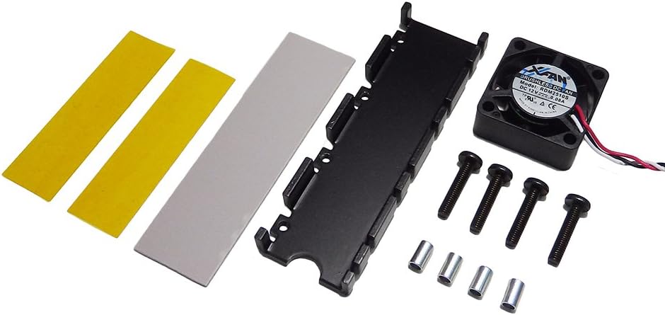 Nagao Seisakusho Ss M2s Hs03 Works With Fan M 2 Ssd Heat Sink Amazon Co Uk Computers Accessories