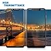 [2-Pack]Jbao Direct Xiaomi Pocophone F1 Screen Protector, 9H Hardness [Scratch Resistant][Anti-Fingerprint] [Bubble Free][Ultra Thin][Full Screen Coverage]Tempered Glass for Xiaomi Pocophone F1(Black)