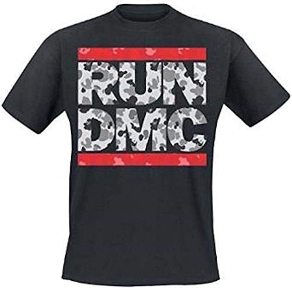 Run DMC - CAMO Logo - Official Mens T Shirt