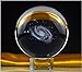 Bamboo's Grocery Galaxy Crystal Ball, 60mm, Full Sphere with Stand, Home Decoration (60mm Galaxy)