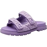 COACH womens Sculpted C Double Banded Sandal