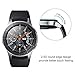 [4 Pack] OMOTON Tempered Glass Screen Protector Compatible with Samsung Galaxy Watch 46mm & Gear S3