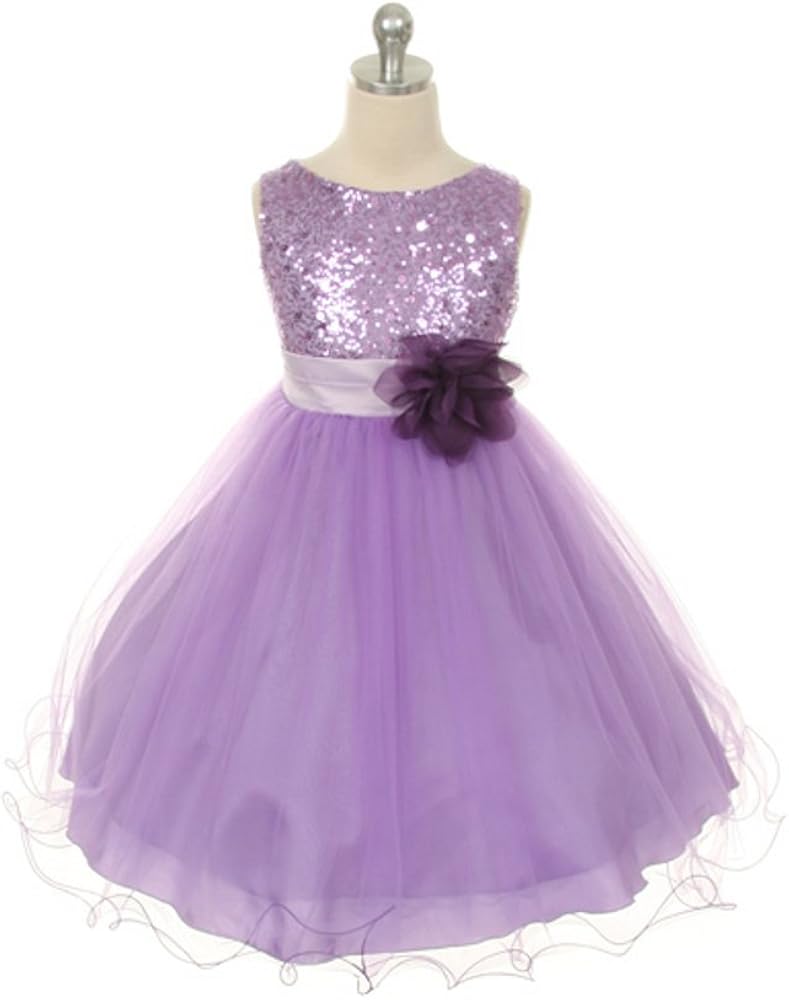 lavender occasion dress