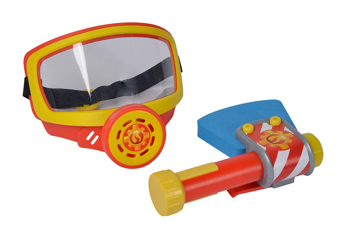 Simba Fireman Sam 109252476 Oxygen Mask with Elastic Band with Axe