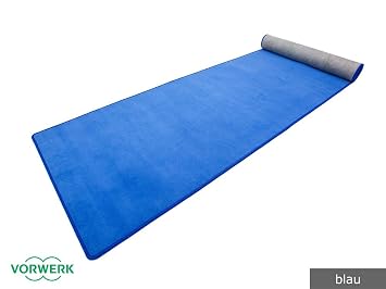 Bijou Der Vorwerk Teppich Laufer Von Hevo In Blau 100x400 Cm