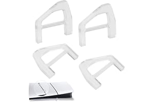 YIBEICO 4pcs Stand for PS5 Slim/Pro Digital Edition,Horizontal Stand Compatible with Console Accessories (Slim/PRO Triangle*4pcs)