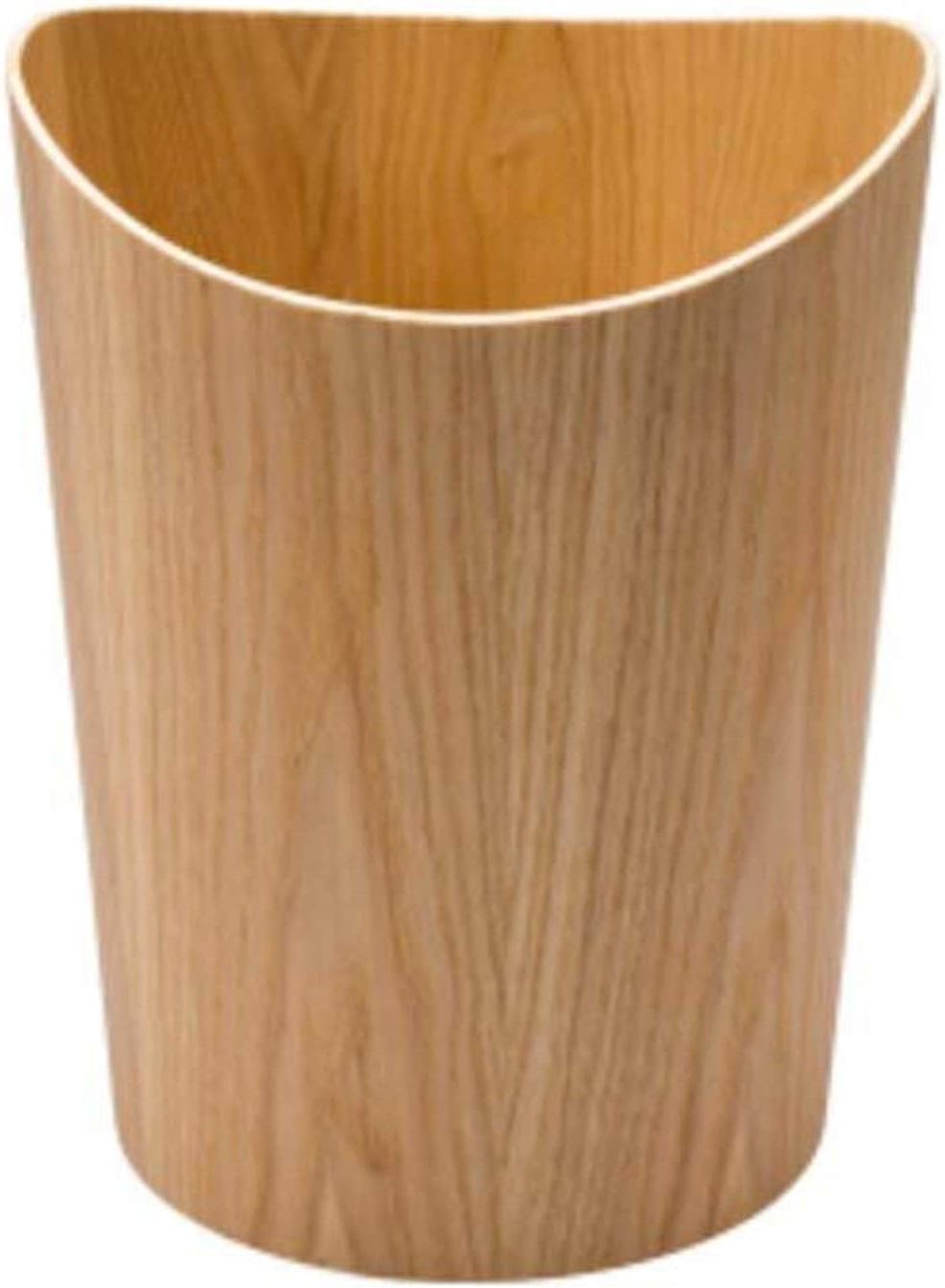 ZB Bote de Basura La Basura De Madera Can Open Top, Moderno Basura