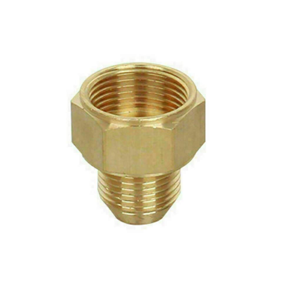 Pressure Washer Jet Wash Brass Reducing Hose Connector Female/Male 22mm / 18mm / 14mm to 14mm / 18mm / 22mm Female/Male Flat Threaded (22mm F to 18mm M)