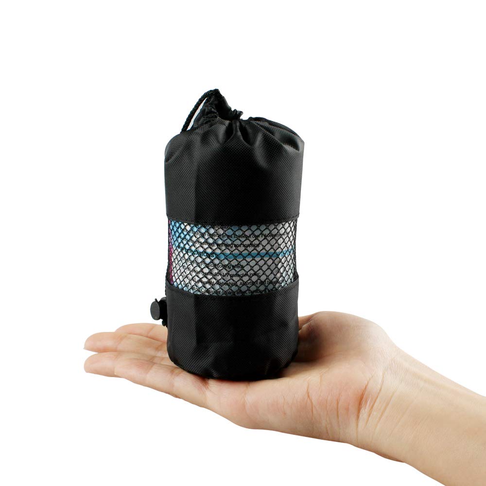 btcus4 Cooling Towel for Instant Relief Ice Cold Quickly Soft Breathable - Sports, Fitness, Yoga (Blue)