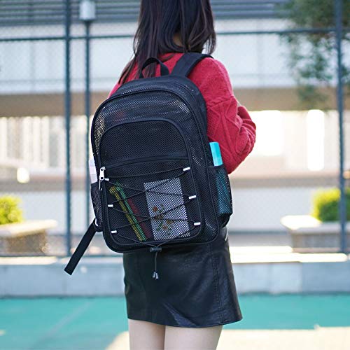 heavy duty mesh backpack
