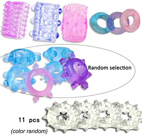 Comfortring 11pcs/Set C Ring Quality Silicone: Different Kinds Of C-ock Ring Massage
