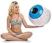 BigMouth Inc Giant Eyeball Beach Ball, Fun Summer Pool Toy
