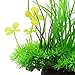 Saim Plastic Artificial Aquarium Long Leaf Plant Decor Fish Tank Ornament Green Yellow 7.9″ Height 1 Pcsthumb 4