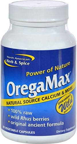 2Pack! North American Herb and Spice OregaMax - 90 Vegetable Capsules