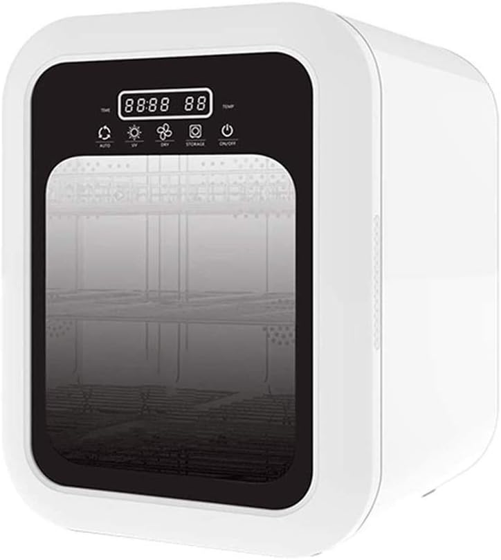 WYKDL Premium Hot Towel Warmer UV Sterilization Capacity Rust Resistant Towel Heater Bottle Sterilizer with Drying UV Multifunctional Stainless Steel Sterilization Disinfection Pot Cabinet