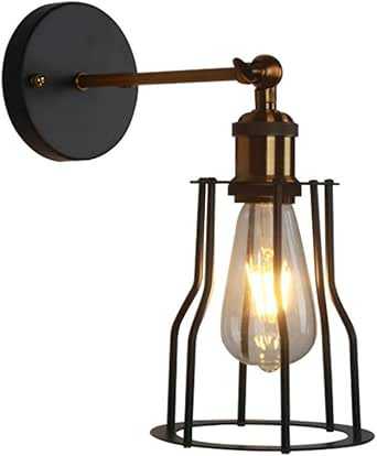 Retro Industrial Vintage Spotlight Aplique de pared - Iluminación de