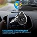 Bluetooth Receiver, Better Talking Experience with Two Microphones 15 Hour Bluetooth Car Kit, TaoTronics Wireless Audio Bluetooth Car Adapter(One Click Siri Activation,DSP/CVC 6.0/A2DP/AVRCP)