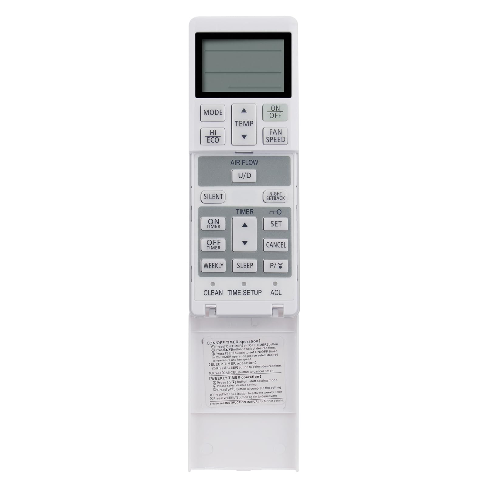 Replace Air Conditioner Remote Control fit for MITSUBISH AC RLA502A700B RLA502A700S SRR25ZM-S SRK35ZM-S SRK71ZM-S SRK80ZM-S SRR35ZM-S SRF25ZMX-S SRF35ZMX-S SRF50ZMX-S SRK50ZS-S SRK20ZS-S SRK25ZS-S