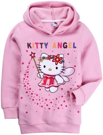 Giacca In Finta Pelle Hello Kitty Per Bambine - Taglie 5-16 Anni, Giubbotto Da Moto Con Cerniera, Autunno/Inverno