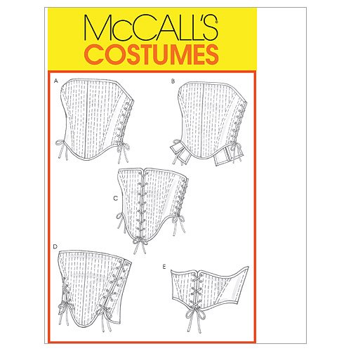 McCall's Patterns M4861 Misses' Corsets, Size EE (14-16-18-20)