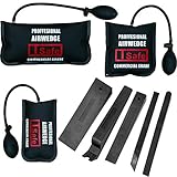 TSafe Professional Air Bag and Wedge Kit- 3 Air Bags and 5 Wedges/Shims- Commerical Grade Leveling Kit