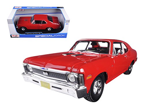 Chevrolet 1970 Nova SS Coupe Red 1/18 by Maisto 31132