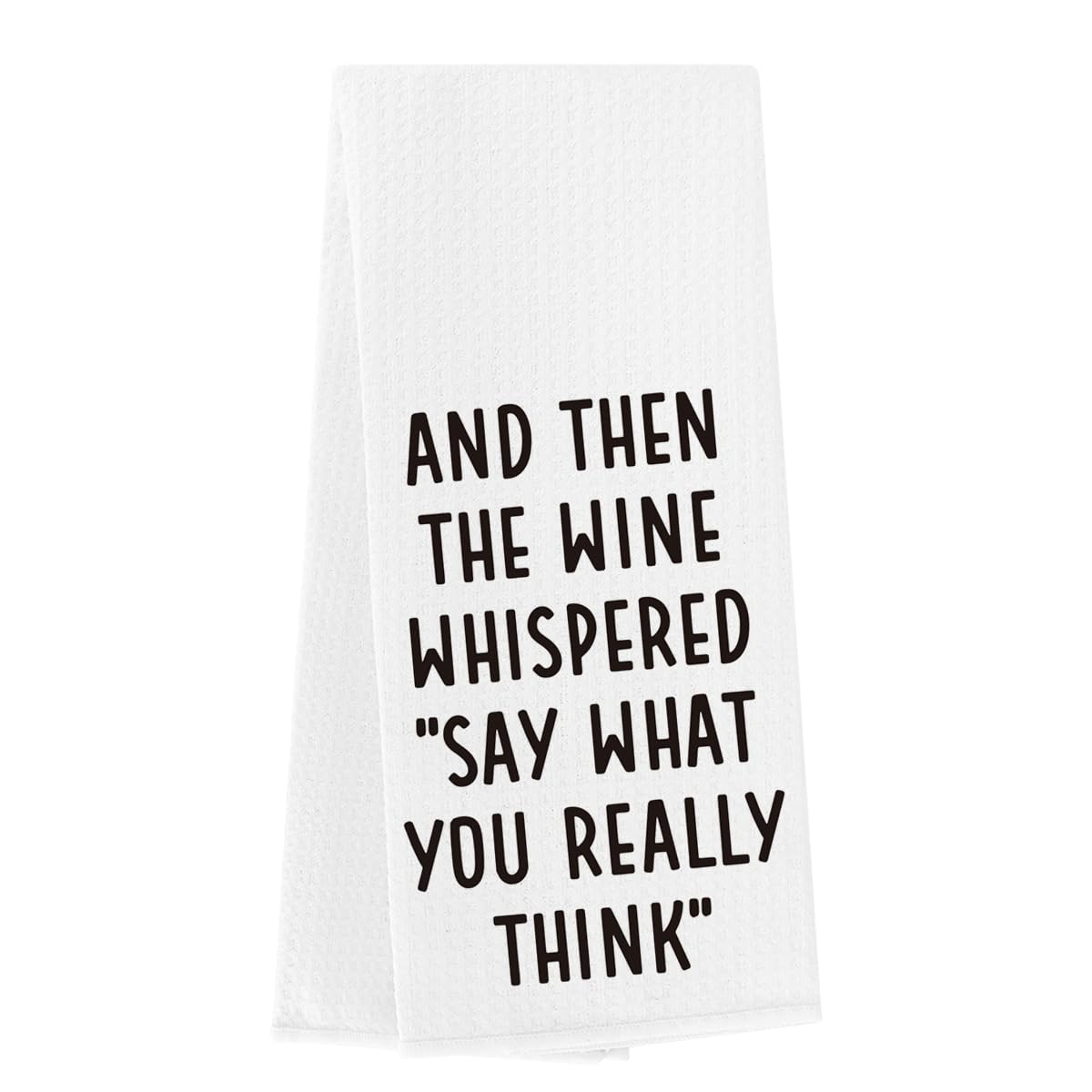 Funny Wine Kitchen Towels Adult Humor Bar Towels