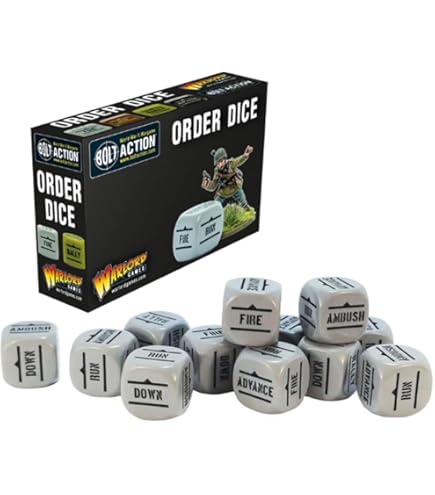 Flames Of War Fallschirmjäger Dice Set - 20 German Paratrooper Dice For Tabletop Gaming - View #5