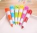 Hosaire Pens 6 pcs Mini Retractable Pill Ball Point Pen Micro Tiny Cute Novelty Capsule Ballpen Favor Gift Telescopic