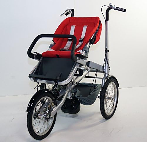 Folding Bicycle 3 Wheels Stroller Bike 3 Speed Carrier Pushchair Jogging Bike Mother &amp; Baby. rideONEcar