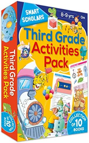 Third Grade Activities Pack ( Collection of 10 books) (Smart Scholars)