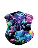 INTO THE AM Galaxy Print Seamless Face Mask Bandanas for Dust, Music Festivals, Raves, Riding, Outdoors - Choose from Many Designs