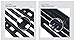 APS Premium Stainless Steel Black Horizontal Billet Grille Insert Compatible with Chevy Camaro 2010-2013 LT LS V6 Phantom Upper Bumper Combo N19-J72016C