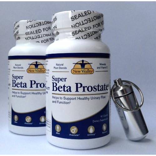 New Vitality Super Beta Prostate Enlarged Superbeta Prostate Health, 120 Caplets image